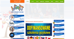 Desktop Screenshot of centrumnaukiww.pl